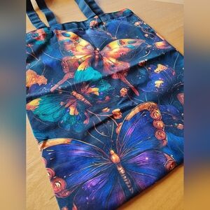 Colorful Butterfly Tote Bag